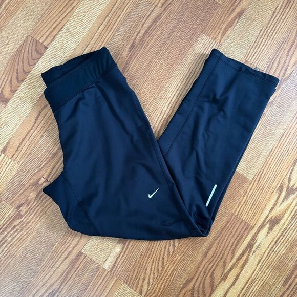 Nike Element Thermal Dri-Fit Black Running Pant Medium - Picture 3 of 6